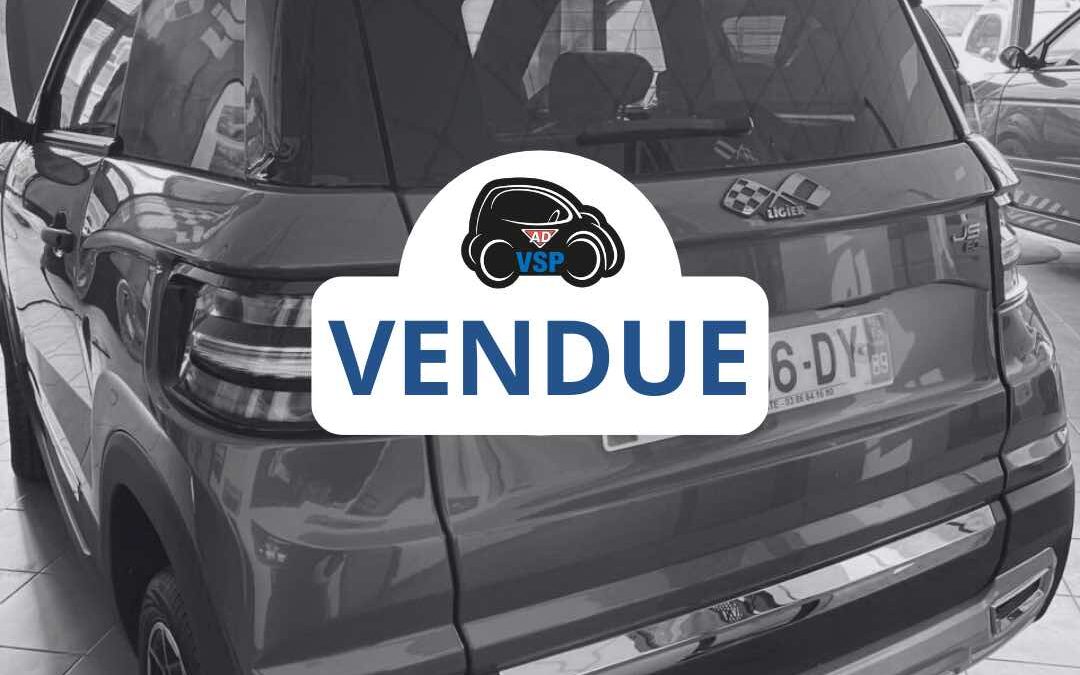[VENDU] – LIGIER JS60 Chic – Véhicule occasion – Rouge – Dci – Mars 2021