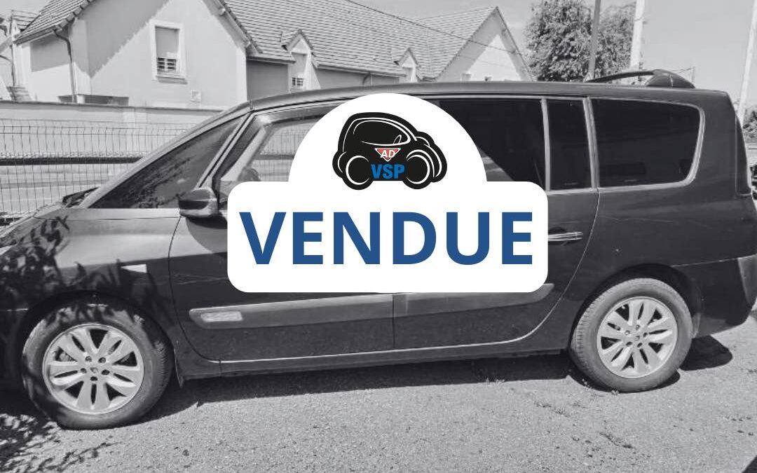 [VENDU] – RENAULT ESPACE 4 – Véhicule d&rsquo;occasion – Noir – 2007