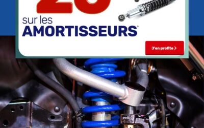 Promo AD 2026 – Amortisseurs jusqu&rsquo;au 30 Avril